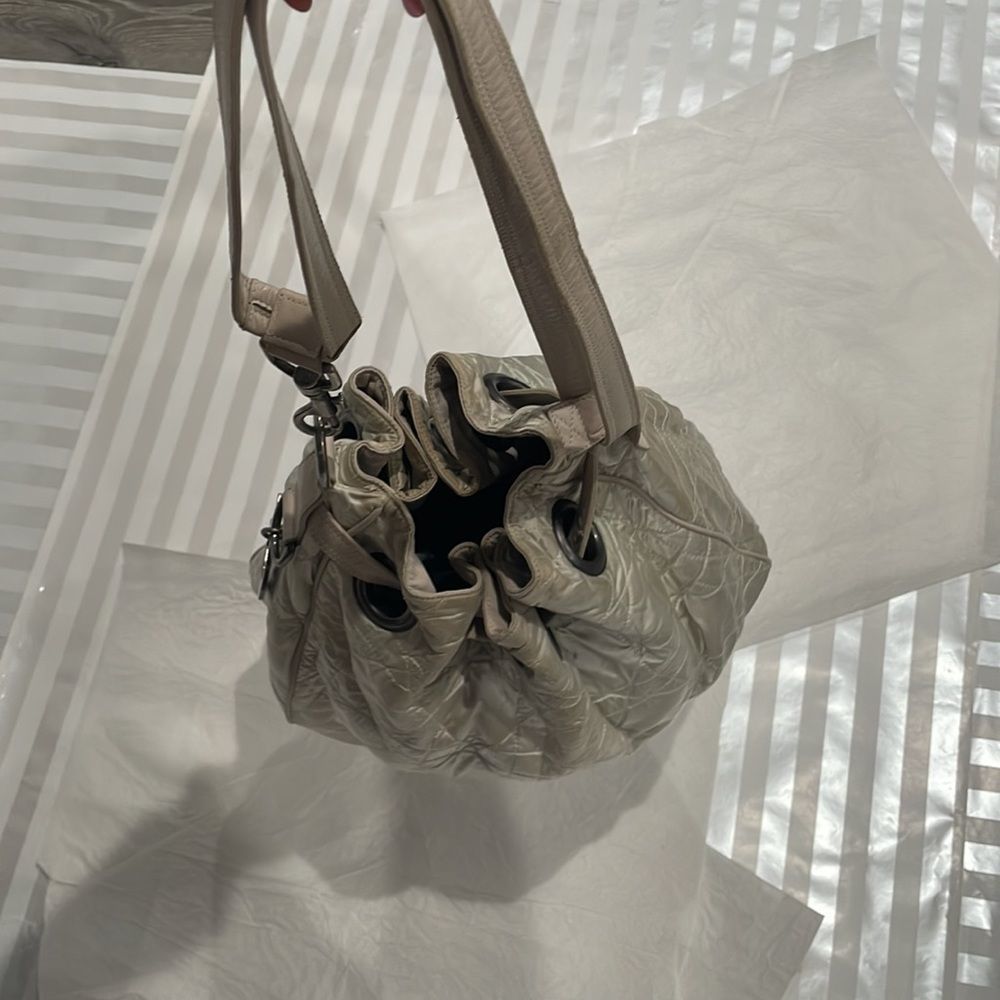 DIOR Vintage Handbag Shoulder Drawstring Hobo Bucket Quilted Bag - Picture 5 of 5